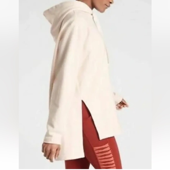 NWOT ATHLETA Yogi Side Slit High Low Hem - Picture 2 of 9